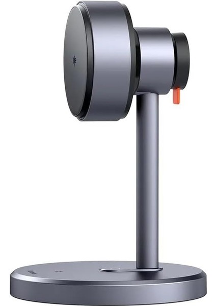 CH-2463 3in1 15W Magq Qi2 Kablosuz Şarj Standı Titanyum