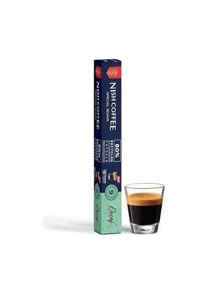 Nish Kahve Kapsül Kahve 7 Decafeinanto Nespresso Uyumlu 10 Adet modelleri