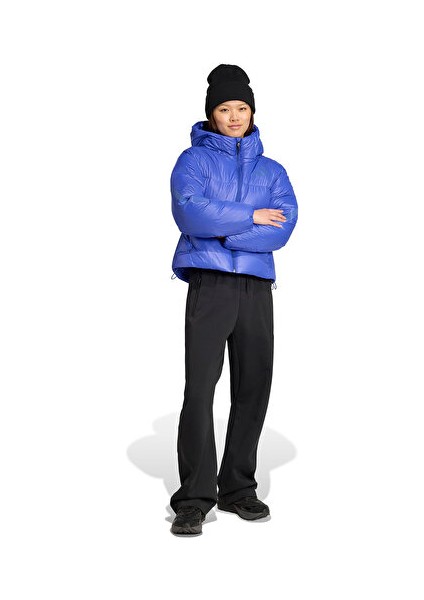 W Z.n.e. Puffer Kadın Outdoor Mont JW1517 Mavi modelleri