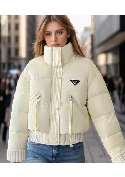 Kadın Kısa Şişme Mont – Hafif Dolgu, Şehir Stili