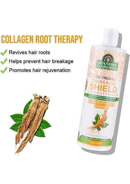 Spanish Garden Organik Hasar Kalkanı Kolajen Saç Kremi 450 ml fiyatları