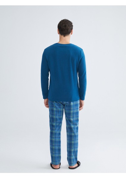 Yeni Sezon Standart Kalıp Erkek Pijama Takımı fırsatları