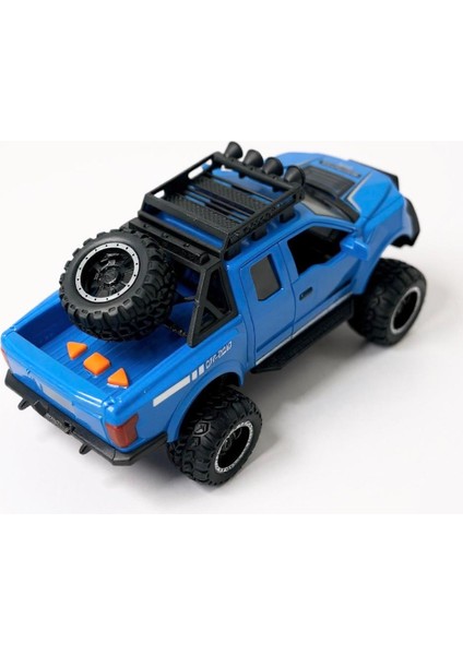 Işıklı Müzikli Lüks Off-Road Jeep Oyuncak Araba - Süspansiyonlu, Yedek Lastikli, 1:16 Model (3+ Yaş) modelleri