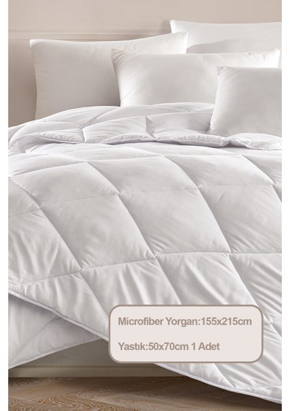 Yastık Yorgan Set Tek Kişilik (1 Yastık 1 Yorgan) Beyaz fiyatları