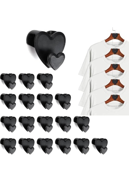 20 Adet Çok Amaçlı Askı Çoklayıcı Kancalar Kanca Askı Askı Kancası Askısı Çoklayıcı Aparat