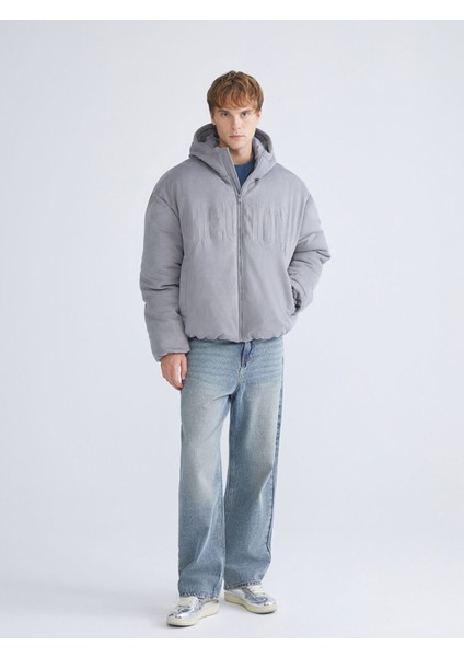 Yeni Sezon Rahat Kalıp Kapüşonlu Erkek Mont fiyatları