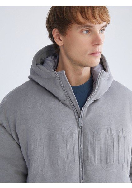 Yeni Sezon Rahat Kalıp Kapüşonlu Erkek Mont modelleri