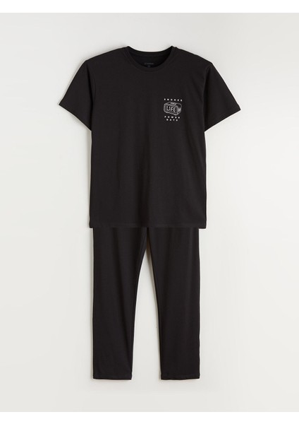 Yeni Sezon Standart Kalıp Erkek Pijama Takımı indirimleri