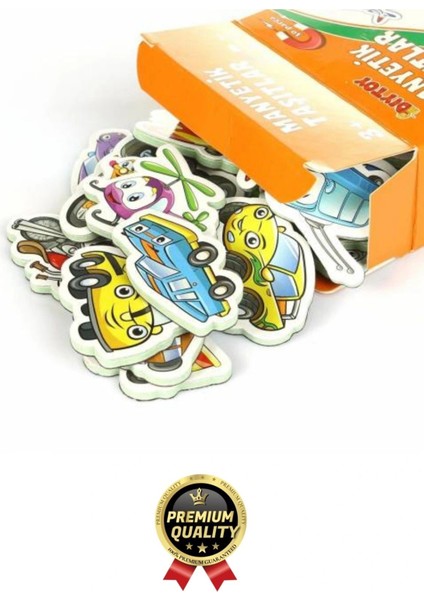 Yeni Nesil Eğlenceli Eğitici Öğretici El Göz Koordinasyonu Buzdolabı Oyun Manyetik Taşıtlar 30 Parça fiyatları