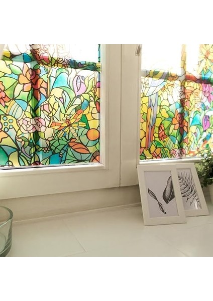 346-0647 -2pka Kendinden Yapışkanlı Gizlilik Cam Pencere Filmi, Şapeli/tulia, 43,1 cm x 198,1 cm Rulo, 2'li Paket Aplikatörlü fiyatları