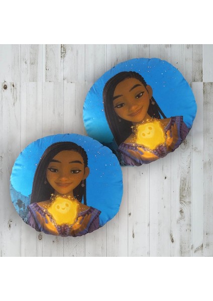 Lisanslı Pamuk Kırlent Çok Renkli Çocuk