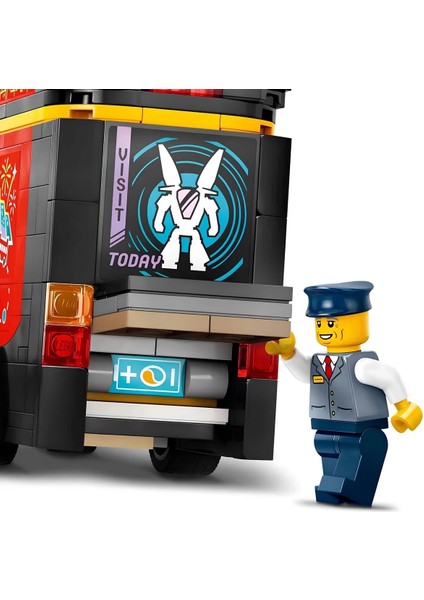 LEGO City Kırmızı Iki Katlı Gezi Otobüsü 60407 modelleri