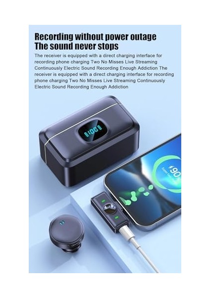 Mıknatıslı Kablosuz Yaka Mikrofonu Çift Mikrofon 16 ile Uyumlu Type-C/lightning Portlu Telefon Pc Tablet Video Kayıt Röportaj Canlı Yayın Vlog Kablosuz Mikrofon 985 fiyatları