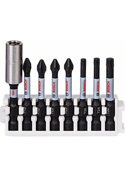 Professional Accessories 8 Parçalı Tornavida Ucu Seti ( Control, Pz/ph Uçlar - Uzunluk: 50 Mm, Evrensel Tutucu, Pick And Click, Darbeli Matkap Aksesuarı modelleri