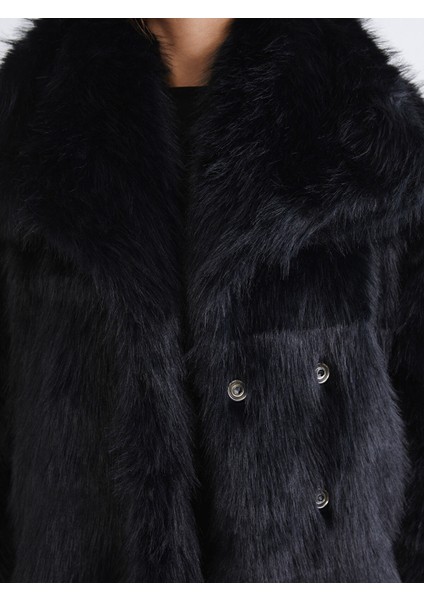 Yeni Sezon Ceket Yaka Kadın Kürk Mont modelleri