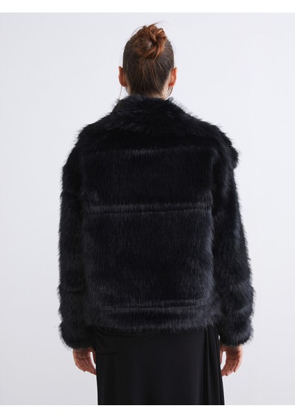 Yeni Sezon Ceket Yaka Kadın Kürk Mont indirimleri