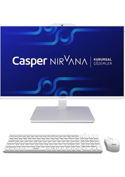 Nirvana A90.1342-BE00X-V-B-K Beyaz Intel Core I5-13420H 16GB Ram 500GB Nvme Pivot All In One