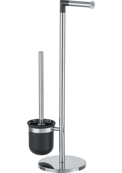 Klozet Oturağı Seti Parus Paslanmaz Çelik Wc-Bürstenhalter Parlak