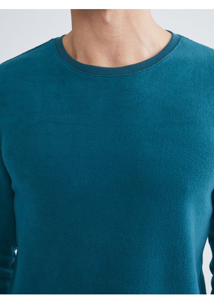 Yeni Sezon Standart Kalıp Ekose Polar Erkek Pijama Takımı modelleri