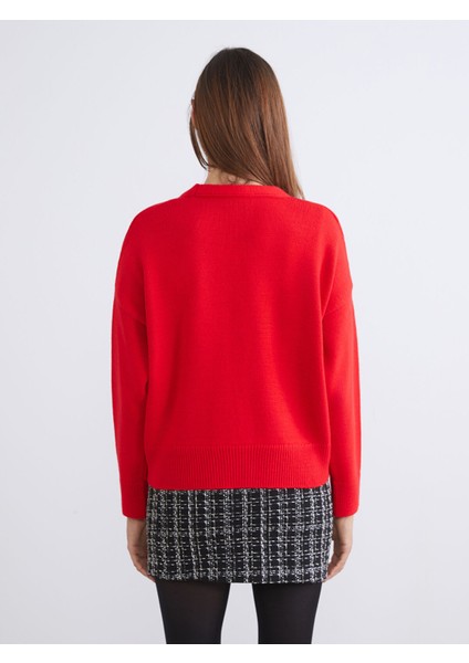 Yeni Sezon V Yaka Oversize Kadın Triko Hırka fırsatları