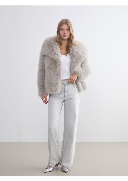 Yeni Sezon Ceket Yaka Kadın Kürk Mont fiyatları