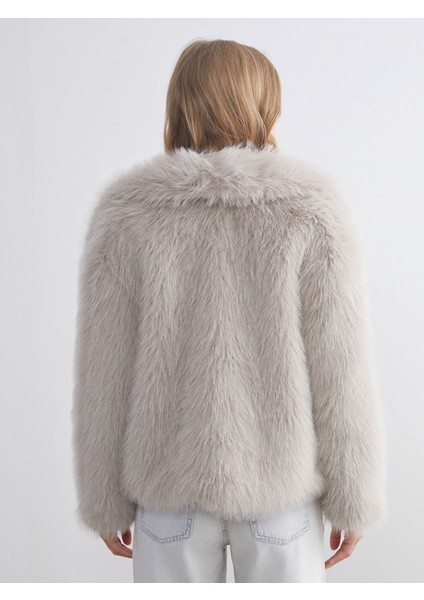 Yeni Sezon Ceket Yaka Kadın Kürk Mont indirimleri