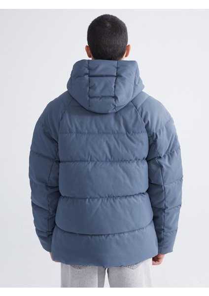 Yeni Sezon Rahat Kalıp Kapüşonlu Erkek Şişme Mont indirimleri