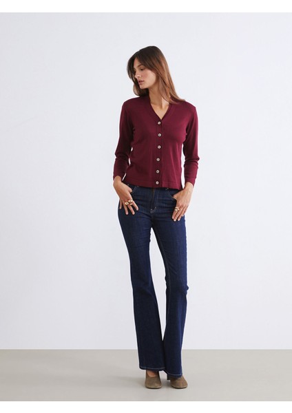 Yeni Sezon V Yaka Kadın Triko Hırka fiyatları