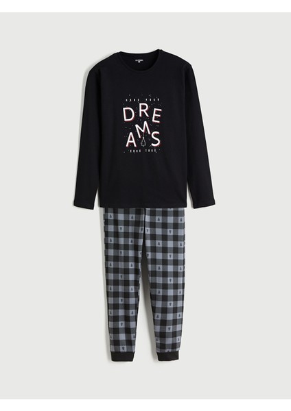 Yeni Sezon Standart Kalıp Erkek Pijama Takımı indirimleri