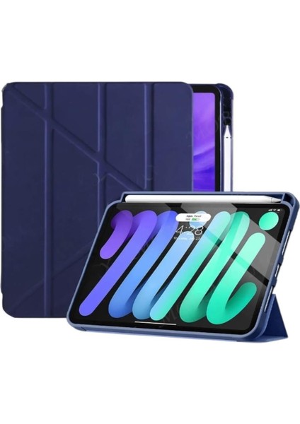 Ipad Uyumlu Trifold Yumuşak Akıllı Uyku Modlu Tablet Kılıfı