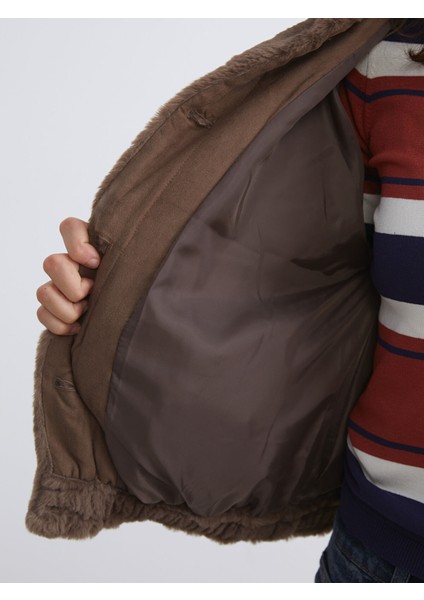 Yeni Sezon Gömlek Yaka Kadın Kürk Mont fırsatları