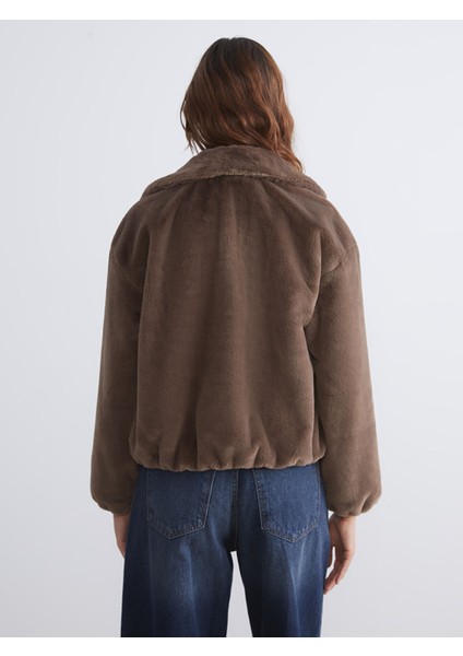 Yeni Sezon Gömlek Yaka Kadın Kürk Mont indirimleri