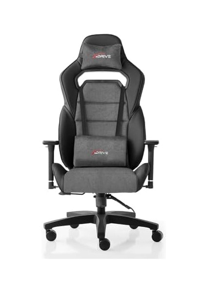 Göktürk Profesyonel Oyuncu Koltuğu Kumaş Gri/siyah fiyatları