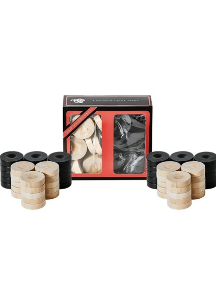 Ithal Ahşap Tavla Pulu No 5