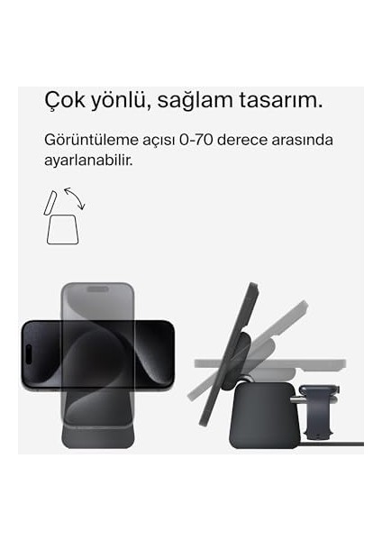 Boostcharge Pro 2'si 1 Arada Kablosuz Şarj Istasyonu fiyatları