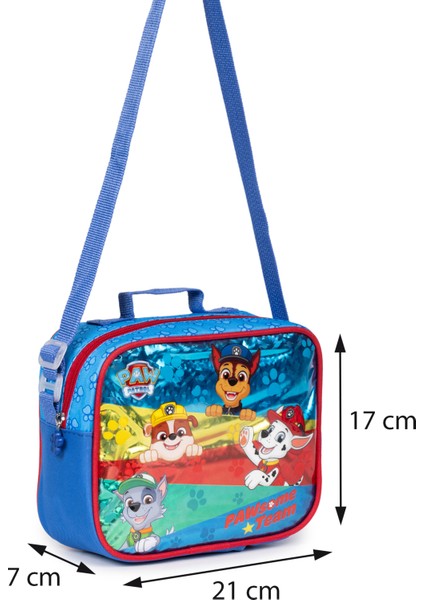 Lisanslı Paw Patrol Desenli Ilkokul Beslenme Çantası