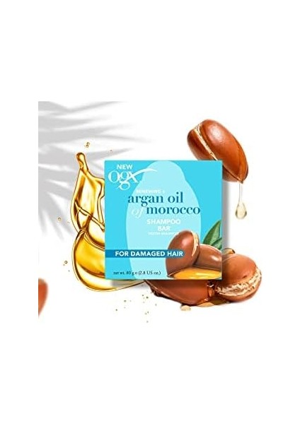 Ogx Argan Oil Of Morocco Katı Şampuan (80 Gr)