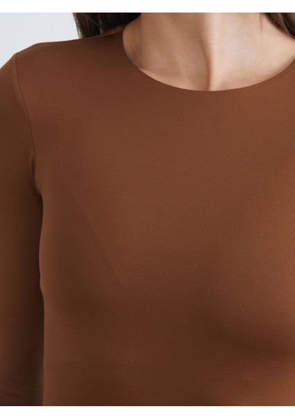 Yeni Sezon Bisiklet Yaka Kadın Bodysuit modelleri