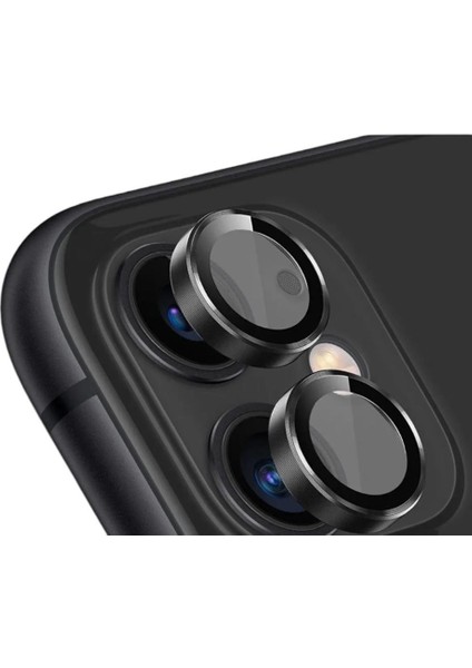 Iphone Uyumlu Temper Camlı Alüminyum Kamera Lens Koruyucu