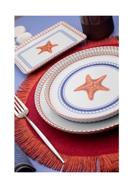 18 Parça 6 Kişilik Ikram Seti Rope modelleri