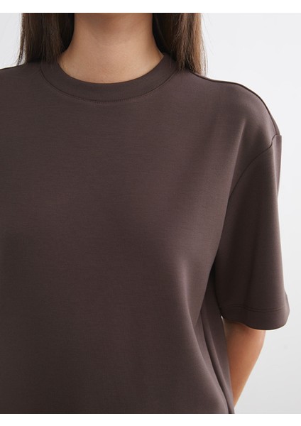 Yeni Sezon Bisiklet Yaka Kadın Tişört modelleri