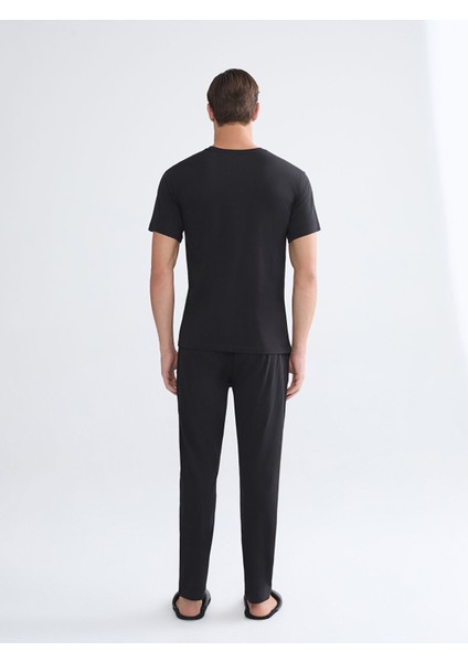 Yeni Sezon Standart Kalıp Erkek Pijama Takımı fırsatları