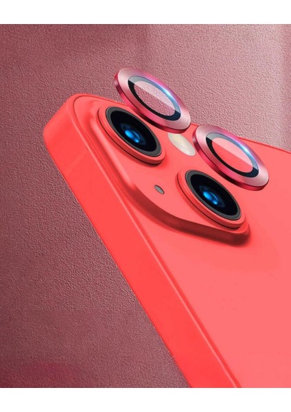 Iphone Uyumlu Temper Camlı Alüminyum Kamera Lens Koruyucu