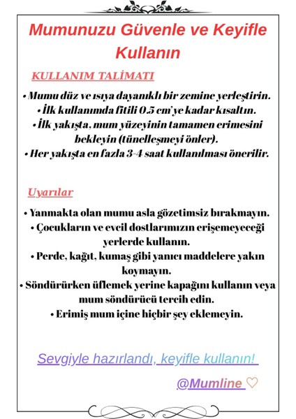 Çiçek Desenli Dekoratif Kokusuz Yeşil Mum modelleri