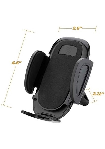 Suhv-Xces0 Select Havalandırma Telefon Tutucu Araba ve Çıkarılabilir Havalandırma Klipsleri Için, Taşınabilir, Kullanışlı Hızlı Açma Düğmesi modelleri