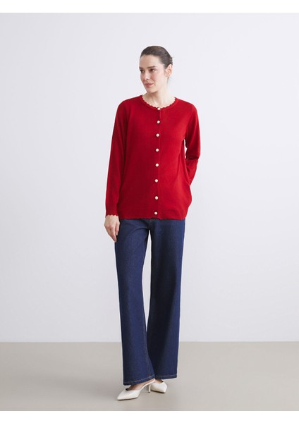 Yeni Sezon Bisiklet Yaka Kadın Triko Hırka fiyatları