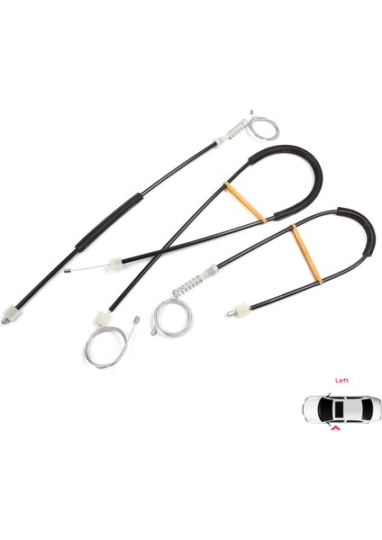 Ford F-Max Truck H625 2018-ON 910649101 Için Sol Kapı Cam Kriko Tamir Seti