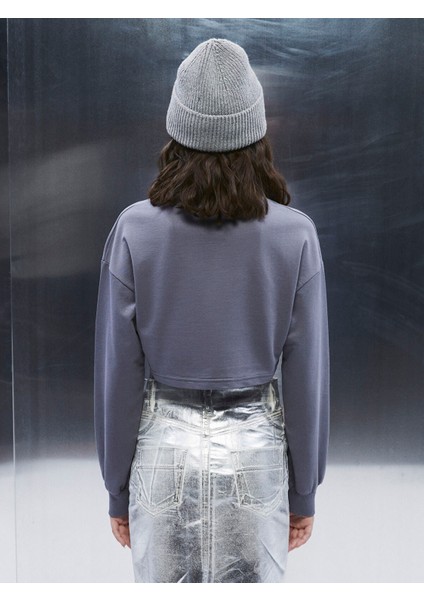 Yeni Sezon Bisiklet Yaka Genç Kız Crop indirimleri