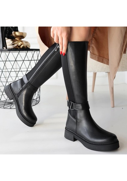 Yzlal Diona Siyah Cilt Çizme (Numara: 36) fırsatları