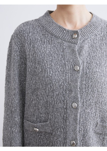 Yeni Sezon Bisiklet Yaka Kadın Triko Hırka modelleri